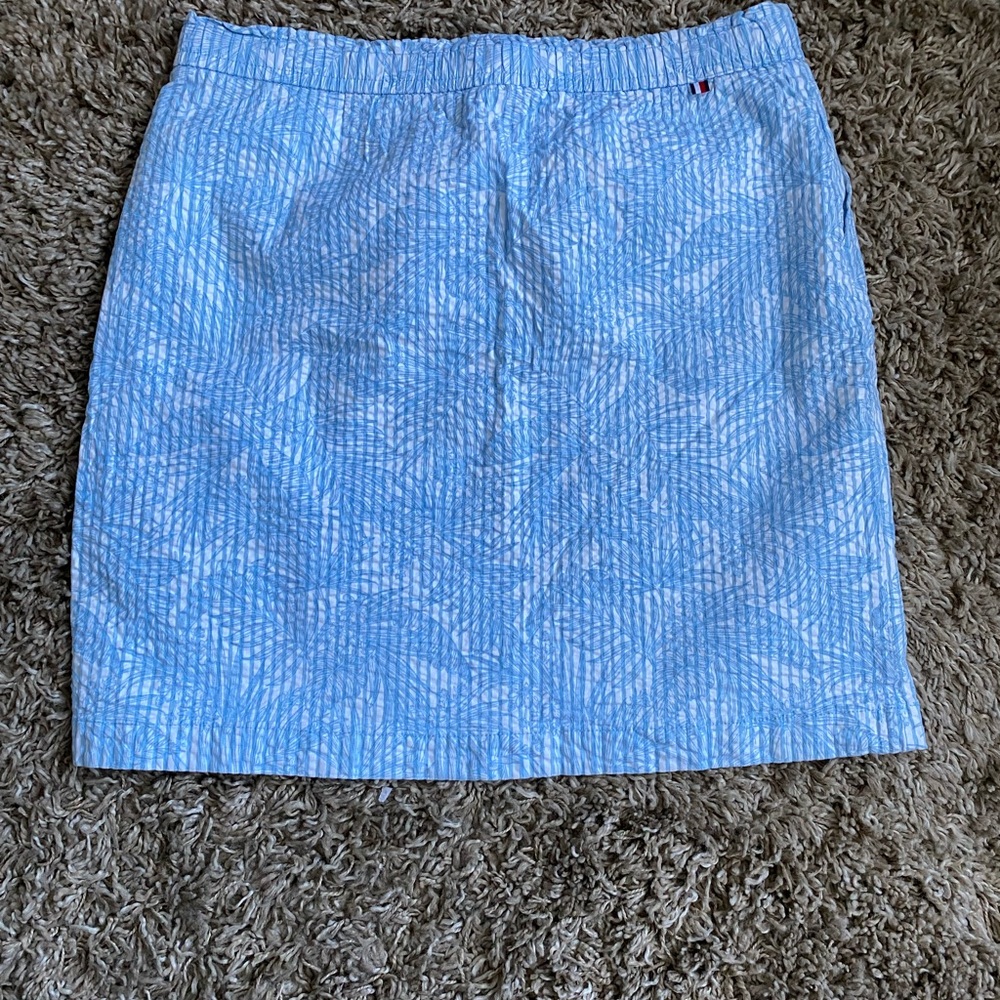 Tommy Hilfiger Light Blue Mini Skirt